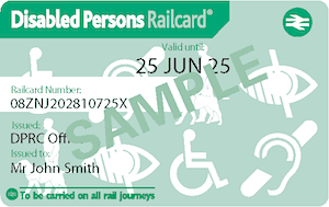 Disabled Railcard