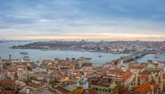 Istanbul Panorama from the Galata Tower