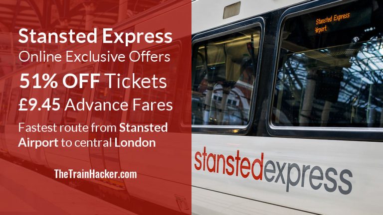 Stansted Express Promo Code 2024 [51% OFF Discount Tickets]