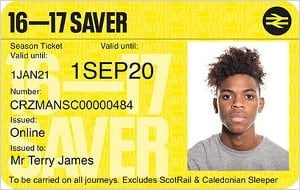 16-17 Saver Railcard Promotional Code